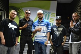 B.U.G. Mafia a cantat pentru prima data in direct la un post de radio!