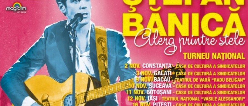 Stefan Banica pleaca in turneu in luna noiembrie