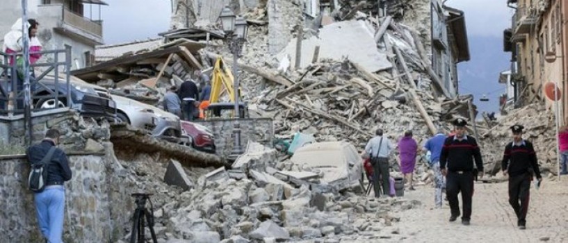 De ce sunt atat de multe cutremure in Italia?