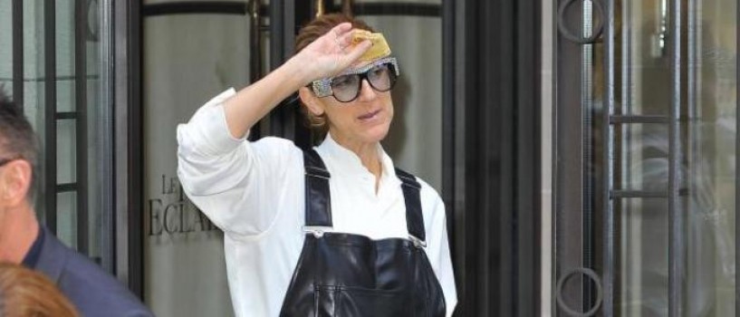 Celine Dion si-a facut aparitia la Paris intr-o tinuta de 100 000 de dolari!